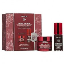 APIVITA PROMO WINE ELIX.CREAM LEGERE+SERUM