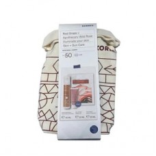 KORRES SUN PROMO RED GRAPE CR. FACE ΔΙΑΦΑΝΗ SPF50 + ΑΓΡΙΟ ΤΡΙΑΝΤΑΦ. SHEET MASK